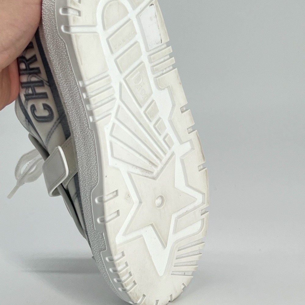 Christian Dior ID Sneaker White And Blue Technical Fabric Size EU34 - Picture 12 of 12